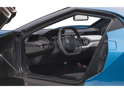 2017 Ford GT Liquid Blue Metallic 1/12 Model Car by Autoart <h2>2017 Autoart</h2> <p>High-quality diecast perfect for collectors and enthusiasts. Features detailed interior exterior craftsmanship, rea