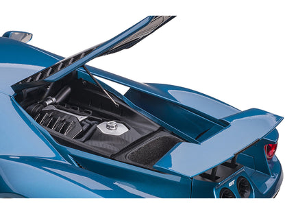 2017 Ford GT Liquid Blue Metallic 1/12 Model Car by Autoart <h2>2017 Autoart</h2> <p>High-quality diecast perfect for collectors and enthusiasts. Features detailed interior exterior craftsmanship, rea