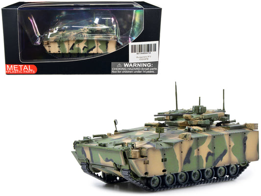 Russian (Object 695) Kurganets-25 Infantry Fighting Vehicle with Four Kornet EM Guided Missiles Camouflage 1/72 T&y Diecast Model by Panzerkampf