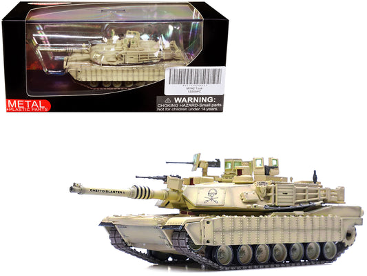 M1A2 TUSK I Battle Tank "Ghetto Blaster II" "U.S. Army 3rd Squadron 3rd Armoured Cavalry Regiment FOB Hammer Iraq" (2011) 1/72 T&y Diecast Model by Panzerkampf