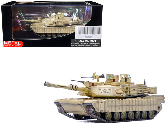 General Dynamics M1A2 Abrams TUSK Tank 1/72 T&y Diecast Model by Panzerkampf