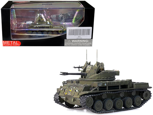 M42 Duster Self-Propelled Anti-Aircraft Gun "Delta Dud's" "US Army - Vietnam War II Field Force 5th Battalion 2nd Field Artillery Regimen" 1/72 T&y Diecast Model by Panzerkampf
