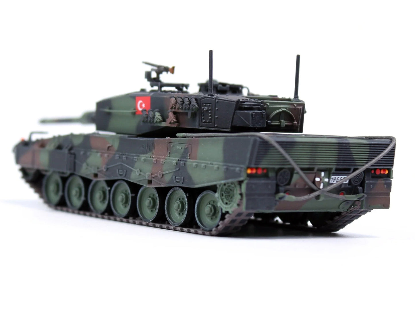 Leopard 2A4 Main Battle Tank "2nd Cavalry Armoured Brigade Turkey-Syria Border" (2016) Turkish Army "Armor Premium" Series 1/72 T&y Diecast Model by Panzerkampf