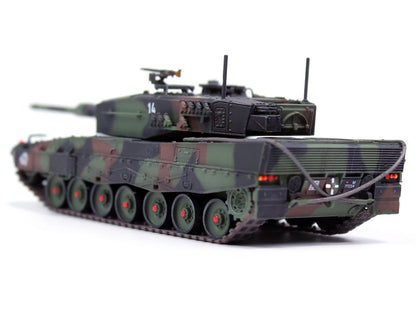 Leopard 2A4 Main Battle Tank "Pz.87 13th Pz Btn Steel Army Parade Thun Switzerland" (2006) Swiss Army "Armor Premium" Series 1/72 Diecast Model by Panzerkampf