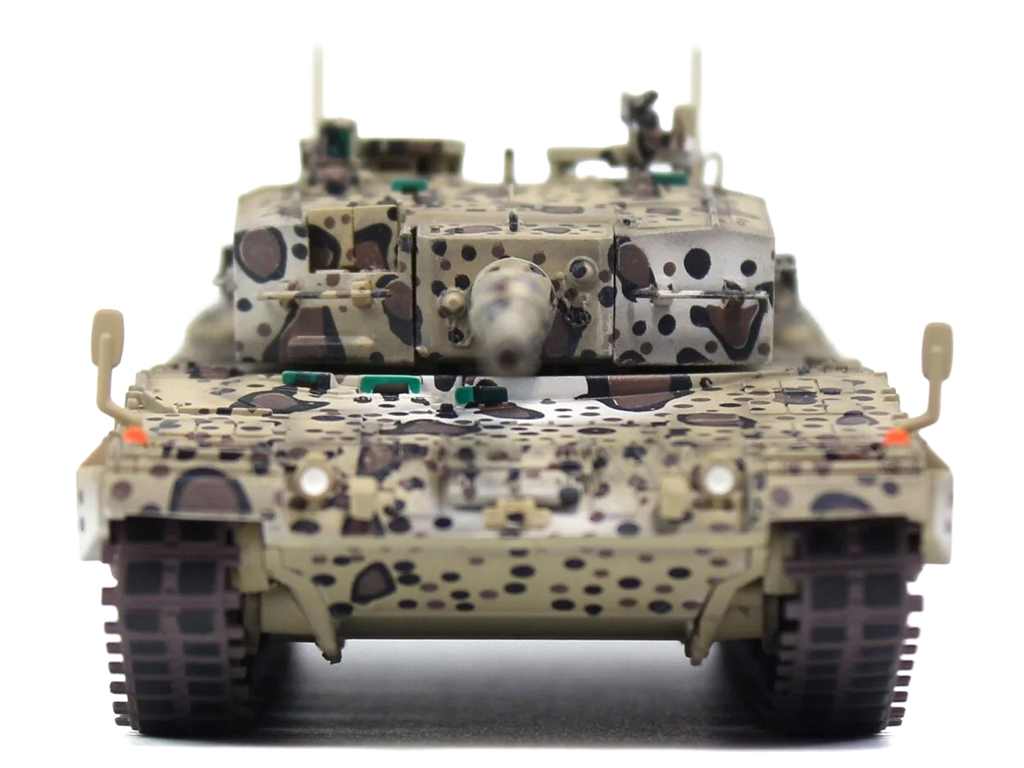 Leopard 2A4 Main Battle Tank "Jaguar Scheme" Austrian Army "Armor Premium" Series 1/72 T&y Diecast Model by Panzerkampf