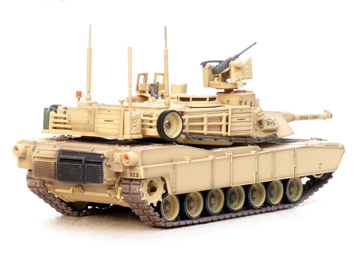 General Dynamics M1A2 SEP V2 Abrams Tank "2nd Battalion 7th Infantry Regiment 1st Armored Brigade Combat Team 3rd Infantry Division" United States Army 1/72 Diecast Model by Panzerkampf