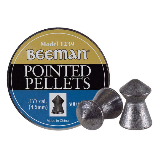 Beeman .177cal Pointed Pellets - 8.53 Grain (500 Count) - Bulk Lot of 25 | Reseller Pack | Fast Shipping Bulk Lot 25x | Fast Shipping | Wholesale Car Audio Install Parts