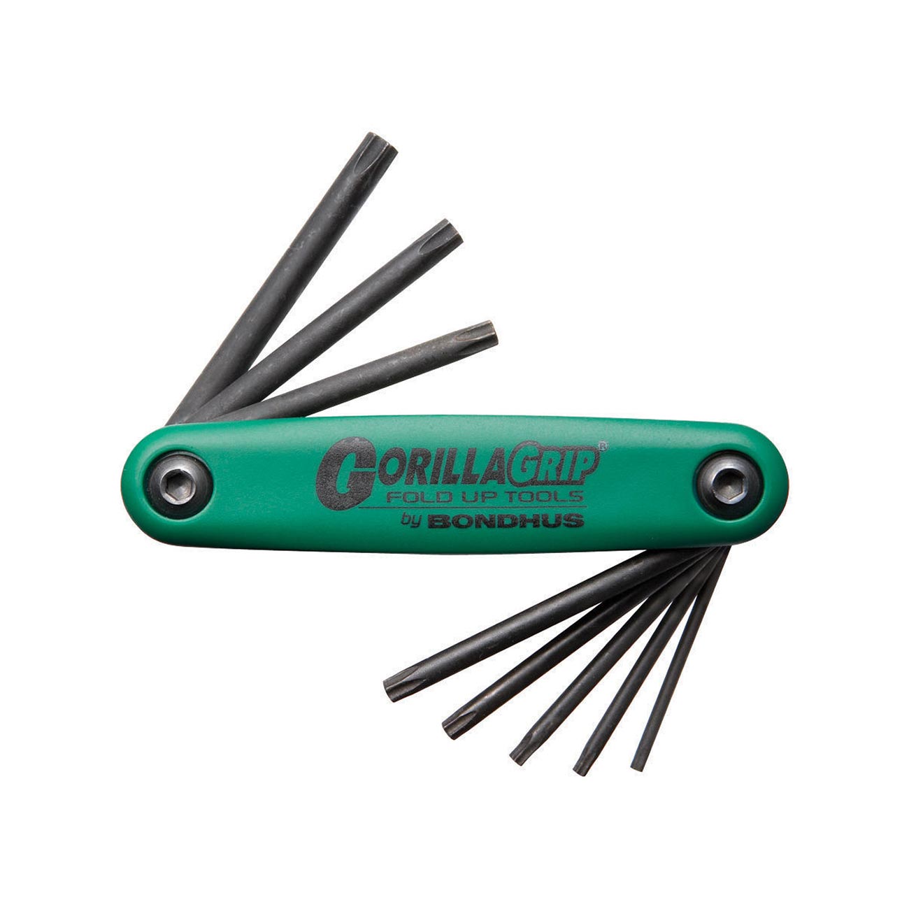 Bondhus Foldup Tool Triple Pack: SAE Hex Metric Hex & Torx (24 Tips)