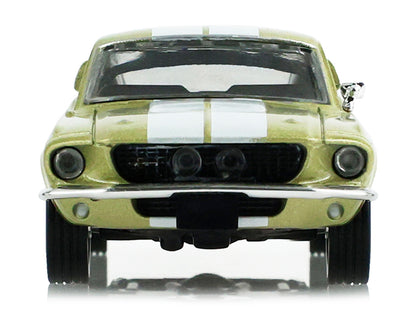 1967 Ford Shelby GT500 Lime Gold Metallic 1/64 Diecast Model Car - Greenlight