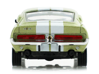 1967 Ford Shelby GT500 Lime Gold Metallic 1/64 Diecast Model Car - Greenlight