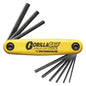 Bondhus GorillaGrip Foldup HEX Tool: SAE (9 Tips)
