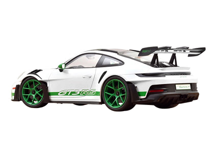 2022 Porsche 911 GT3 RS Weissach Pack Carbon Hood Top Python Stripes 1/12