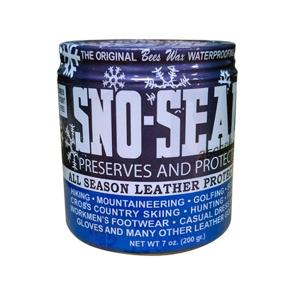 Atsko Sno-Seal Original Beeswax Waterproofing Seasonal Leather Protection (7 oz. Jar)