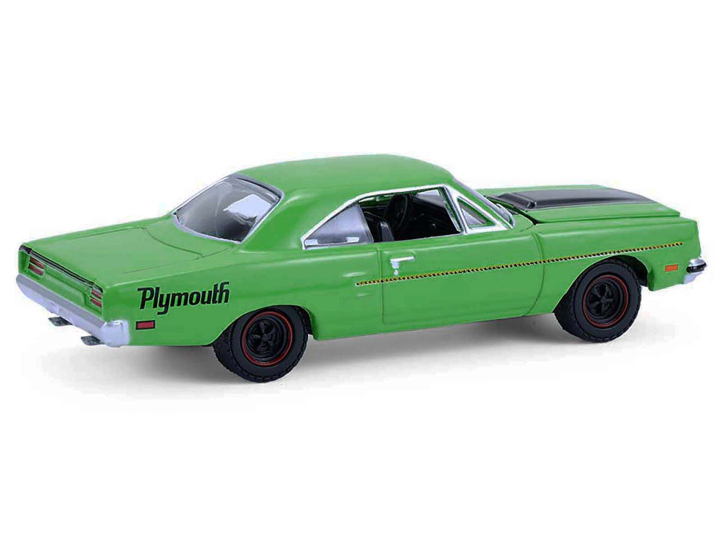 GreenLight 1970 Plymouth Road Runner Green with Black Hood Stripe "GreenLight Muscle" Series 30 1/64 Diecast Model Car by <h2>1970 Greenlight</h2> <p>High-quality perfect for collectors and enthusiast