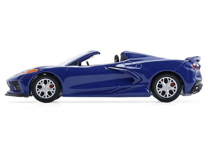 GreenLight 2021 Chevrolet Corvette Stingray Convertible Elkhart Lake Blue "GreenLight Muscle" Series 30 1/64 Diecast Model Car by <h2>2021 Greenlight</h2> <p>High-quality perfect for collectors and en