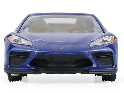 GreenLight 2021 Chevrolet Corvette Stingray Convertible Elkhart Lake Blue "GreenLight Muscle" Series 30 1/64 Diecast Model Car by <h2>2021 Greenlight</h2> <p>High-quality perfect for collectors and en