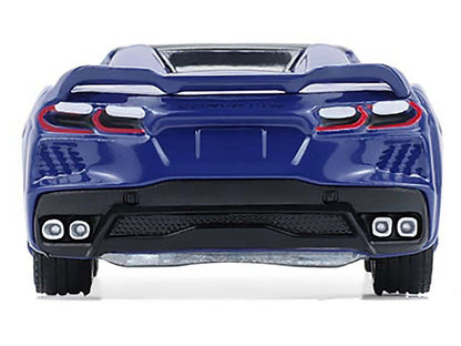GreenLight 2021 Chevrolet Corvette Stingray Convertible Elkhart Lake Blue "GreenLight Muscle" Series 30 1/64 Diecast Model Car by <h2>2021 Greenlight</h2> <p>High-quality perfect for collectors and en