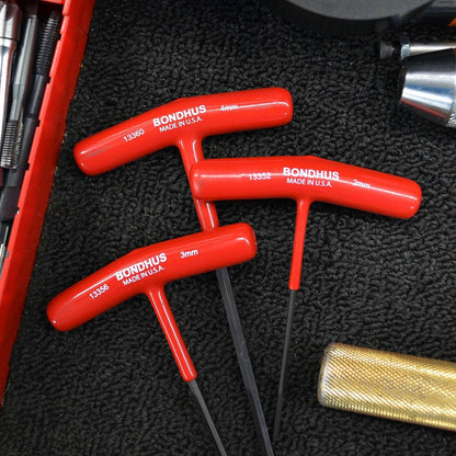 Bondhus Metric HEX T-Handle Wrenches with Stand 2 to 10mm (8 Piece)