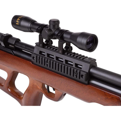 Beeman Commodore .177 Caliber Pellet PCP Air Rifle Hardwood ambidextrous thumbhole stock & 4x32mm sc