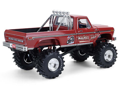 GreenLight 1979 Ford F-250 Monster Truck with 48-Inch Tires "Walkin' Tall" Red "Kings of Crunch" Series 1/18 Diecast Model Car by <h2>1979 Greenlight</h2> <p>High-quality perfect for collectors and en