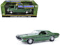 GreenLight 1970 Dodge Challenger R/T Hemi F8 Green with Black Stripes and Interior "Mr. Norm's Challenger" 1/18 Diecast Model Car by <h2>1970 Greenlight</h2> <p>High-quality perfect for collectors ent