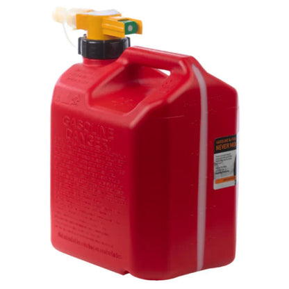 No-Spill 2.5-Gallon Gas Can Red with ViewStripe Stripe