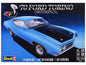 Level 4 Model Kit 1970 Ford Torino Cobra 1/25 Scale Model by Revell