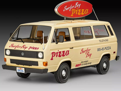 Level 3 Model Kit Argyle’s Volkswagen Vanagon "Surfer Boy Pizza" Van "Stranger Things" (2016-Current) TV Series 1/25 Scale Model by Revell