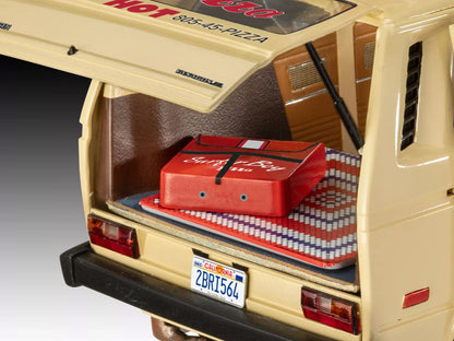 Level 3 Model Kit Argyle’s Volkswagen Vanagon "Surfer Boy Pizza" Van "Stranger Things" (2016-Current) TV Series 1/25 Scale Model by Revell