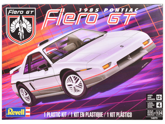 Level 4 Model Kit 1985 Pontiac Fiero GT 1/24 Scale Model by Revell T&y