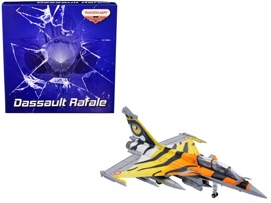 Dassault Rafale B Fighter Jet "Ocean Tiger" with Missile Accessories "Panzerkampf Wing" Series 1/72 Scale Model by Panzerkampf T&y