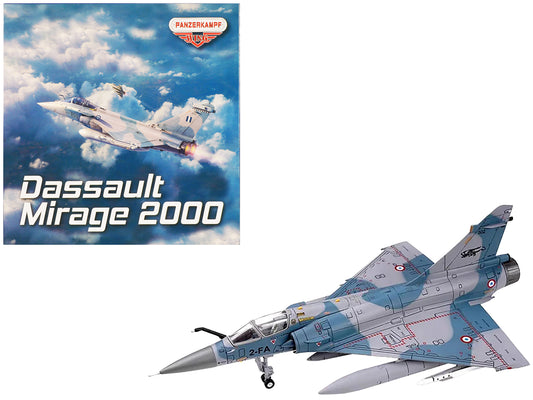 Dassault Mirage 2000-5F Fighter Aircraft "2-FA Cigognes" French Air Force "Wing" Series 1/72 T&y Diecast Model by Panzerkampf