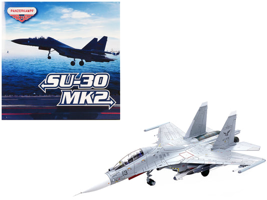 Sukhoi Su-30MKK Flanker-G Fighter Aircraft #13 "People's Liberation Army (PLA) Naval Aviation's Sea and Air Eagle Regiment" Chinese Air Force "Wing" Series 1/72 T&y Diecast Model by Panzerkampf