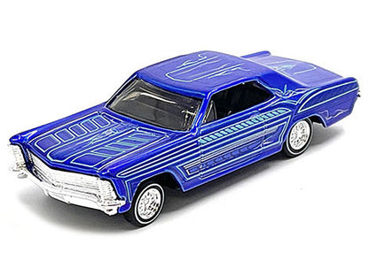 Maisto 1965 Buick Riviera Candy Blue with Graphics "Lowriders" "Maisto Design" Series 1/64 Diecast Model Car by <h2>1965 Maisto</h2> <p>High-quality perfect for collectors and enthusiasts. Features de