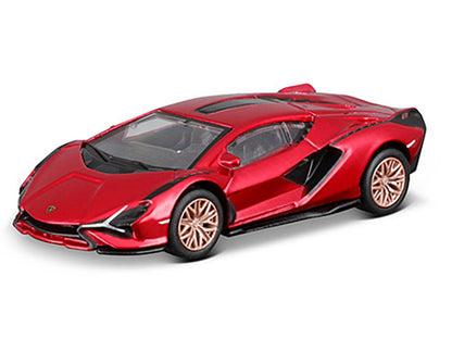 Maisto Lamborghini Sian FKP 37 Red Metallic "Speed Icons" Series 1/64 Diecast Model Car by <h2>Lamborghini Maisto</h2> <p>High-quality perfect for collectors and enthusiasts. Features detailed interio
