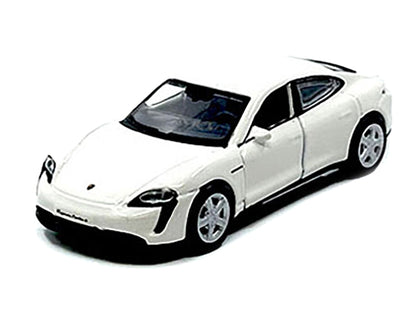 Maisto Porsche Taycan Turbo S White "Speed Icons" Series 1/64 Diecast Model Car by <h2>Porsche Maisto</h2> <p>High-quality perfect for collectors and enthusiasts. Features detailed interior exterior c