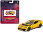 Maisto Ferrari 812 Competizione Yellow Metallic with Silver Stripe "Speed Icons" Series 1/64 Diecast Model Car by <h2>Ferrari Maisto</h2> <p>High-quality perfect for collectors and enthusiasts. Featur