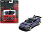 2025 Ford Mustang GTD Purple Metallic with Black Top "Speed Icons" Series 1/64 T&y Diecast Model Car by Maisto