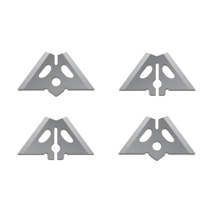 Slick Trick Magnum 1-1/8" 100/125 Replacement Blades (4