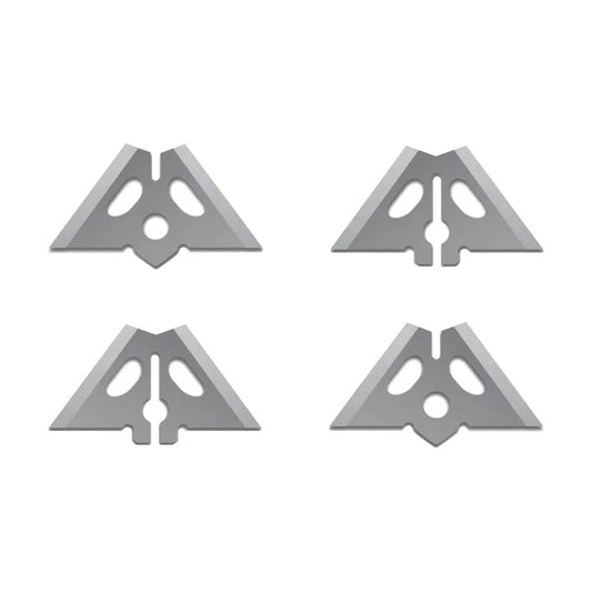 Slick Trick Magnum 1-1/8" 100/125 Replacement Blades (4 Pack)
