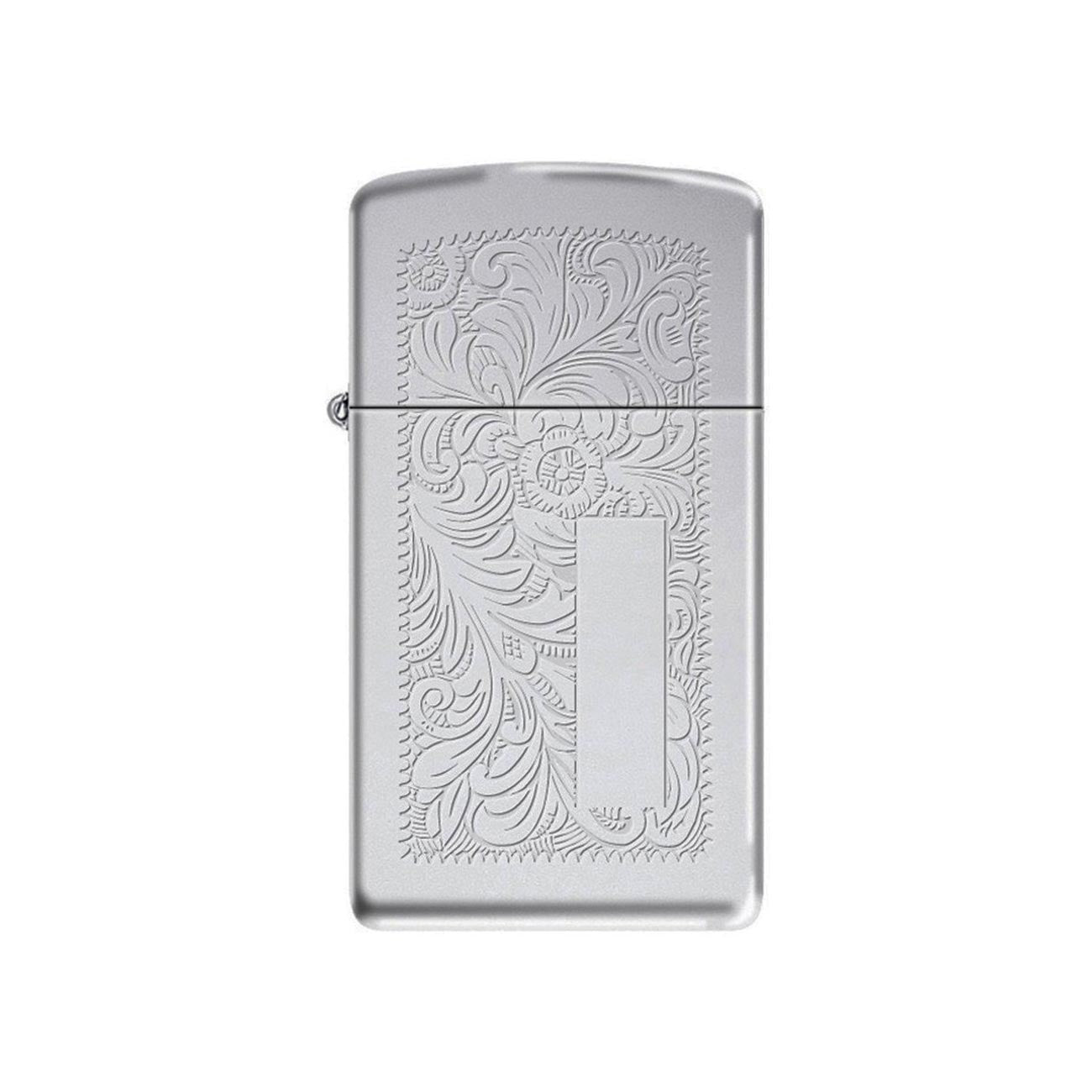 Zippo Windproof Lighter Slim L&M Venetian Venetian Chrome Finish