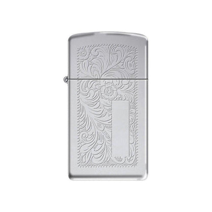 Zippo Windproof Lighter Slim L&M Venetian Venetian Chrome Finish