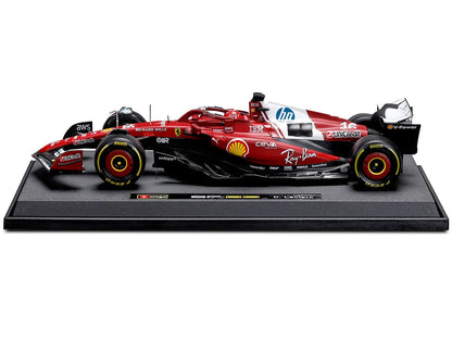 Ferrari SF-25 #16 Charles Leclerc Formula One F1 World Championship (2025) "Formula Racing" Series 1/18 Diecast Model Car by Bburago