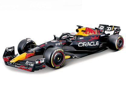 Red Bull Racing RB19 #1 Max Verstappen "Oracle" Champion Formula One F1 World Championship (2023) "Race" Series 1/18 T&y Diecast Model Car by Bburago