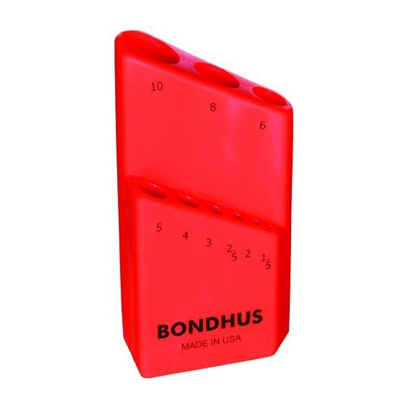 Bondhus Metric Replacement Hex Key Case - 1.5mm to 10mm (Holds 9 Tools) - Bulk Lot of 25 | Reseller Pack | Fast Shipping Bulk Lot 25x | Fast Shipping | Wholesale Car Audio Install Parts