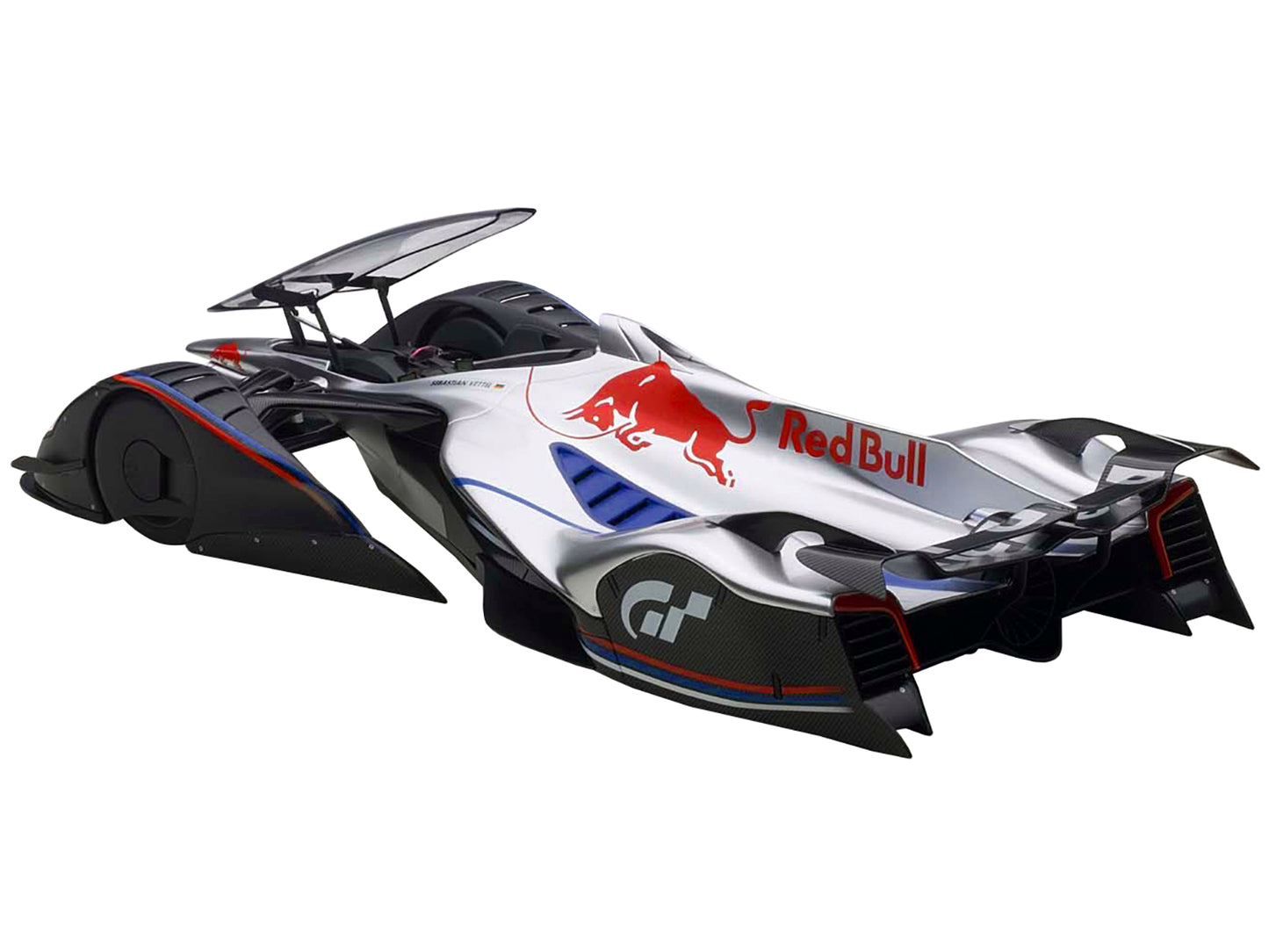 Red Bull X2014 Fan Car Sebastian Vettel Hyper Silver 1/18 Model by Autoart <h2>Red Autoart</h2> <p>High-quality diecast perfect for collectors and enthusiasts. Features detailed interior exterior craf
