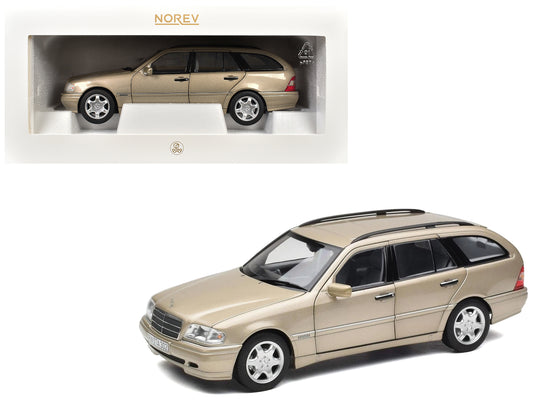 1997 Mercedes-Benz C-Class T-Model Smoke Silver Metallic 1/18 T&y Diecast Model Car by Norev