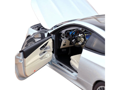 2024 Mercedes-Benz CLE Coupe Hightech Silver Metallic 1/18 Diecast by Norev