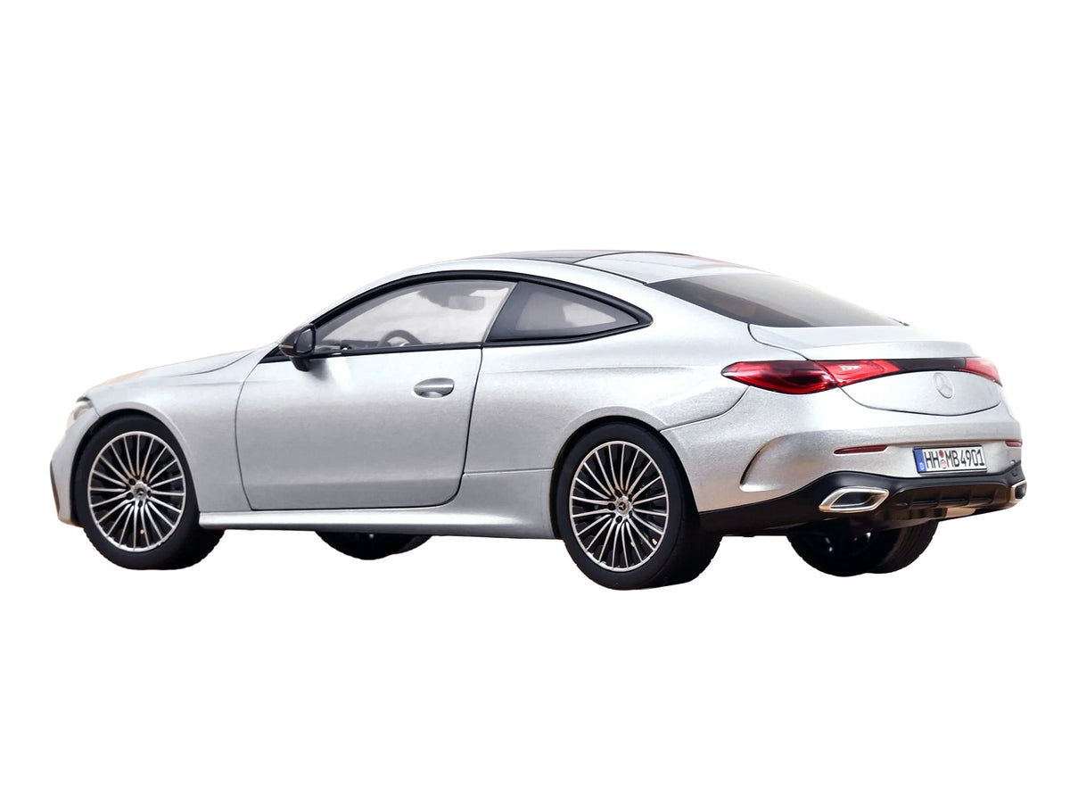 2024 Mercedes-Benz CLE Coupe Hightech Silver Metallic 1/18 Diecast by Norev