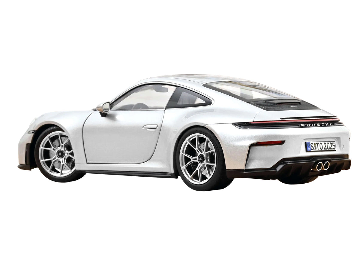 2025 Porsche 911 GT3 Touring GT Silver Metallic 1/18 Diecast by Norev